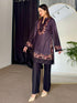 Midnight Mirage Woollen Kurta Set